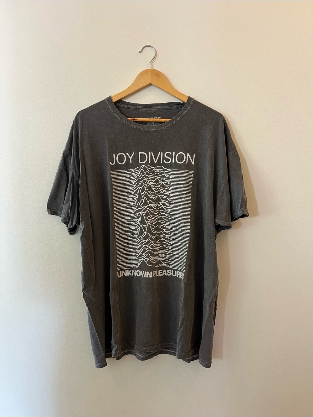 Urban Outfitters Joy Division Graphic Tee - Charcoal OS